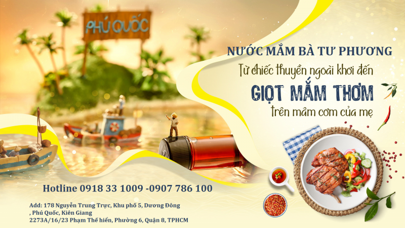 Nước mắm phú quốc -Từ chiếc thuyền ngoài khơi đến giọt mắm thơm trên mâm cơm của mẹ